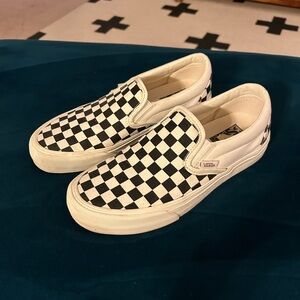 Vans Old School checkerboard slipons